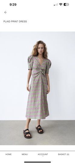 Small Size Zara Dress NWT