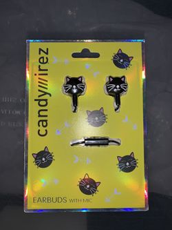 CandyWirez Earbuds w/mic