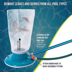U.S. Pool Supply Professional Swimming Pool Leaf Terminator Vacuum - Brand New in box