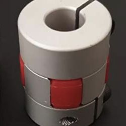 5mm to 8mm Shaft Coupling 25mm L 20mm OD Aluminum Joint Connector Stepper Motor Leadscrew Flexible Coupler for CR10 CR-10 CR-10S Ender 3 V2 Pro /5, A8