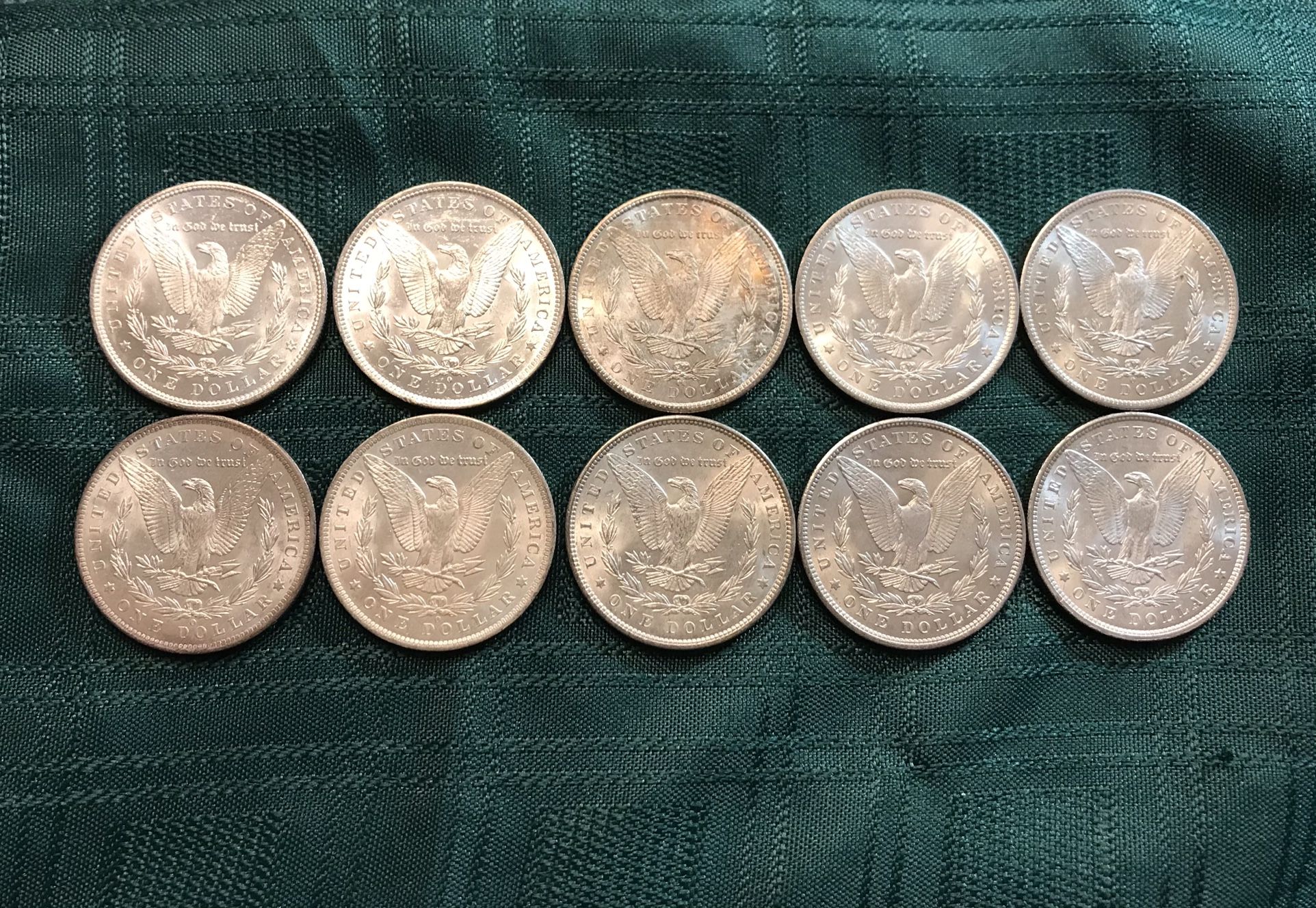 SCARCE MORGAN SILVER DOLLAR ROLL JUST OPENED