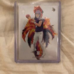 2024 Panini Phoenix JJ McCarthy Color Blast Card