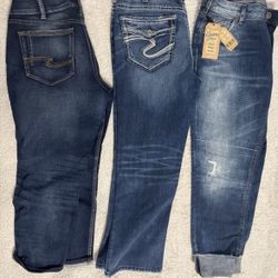 Jeans - Silver