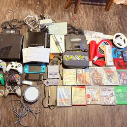 Huge Video Gaming Lot Sold As Is