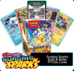 Pokemon  build and battle surging sparks