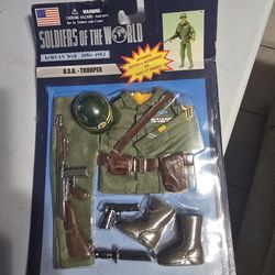 1997 vintage solders of the world Korean war usa private brand new