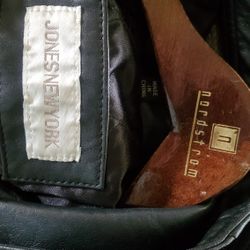 LEATHER JACKET/COAT MENS MED JONES OF NEW YORK PERFECT