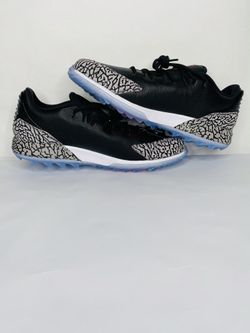 NEW Nike Jordan ADG Golf Shoes Black/White/Cement Grey/Fire  display picture 1