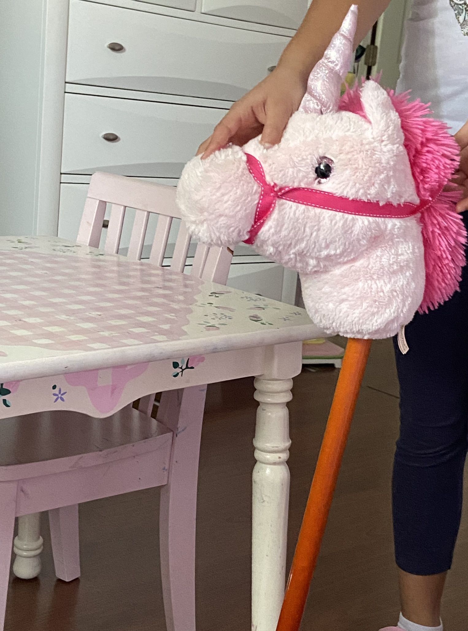 Wood Unicorn Like New