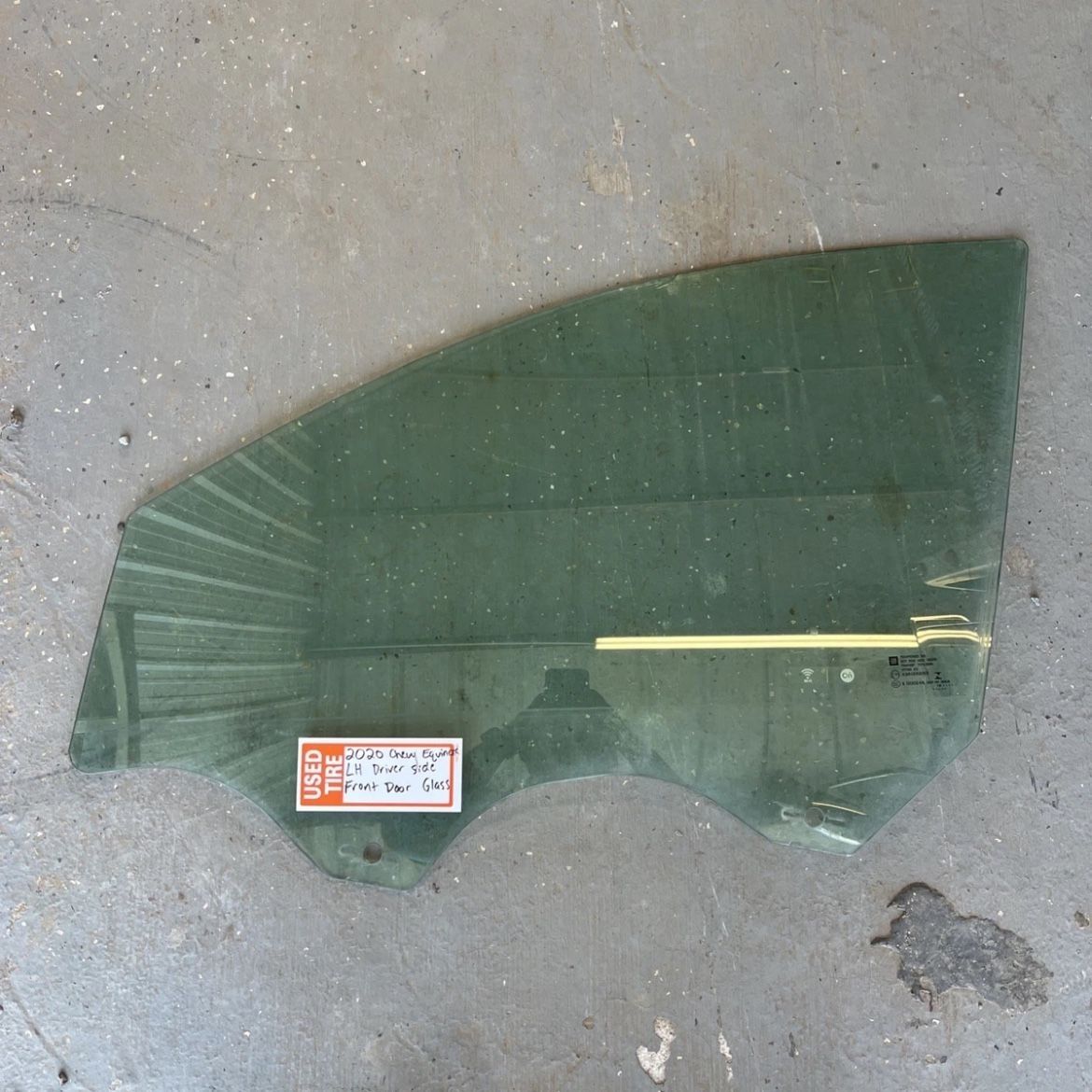 2018-2023 Chevy Equinox Front Driver Door Glass OEM
