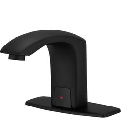 Touchless Bathroom Faucet, Commercial Hands-Free Automatic Sensor Faucet $40 F51