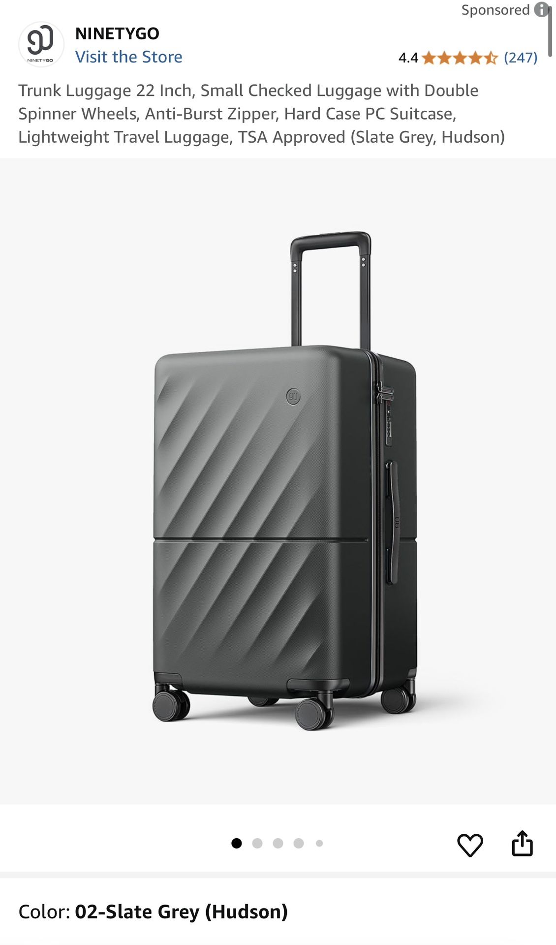 Ninety Go luggage