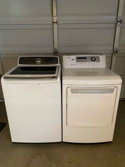 Washer and gas dryer