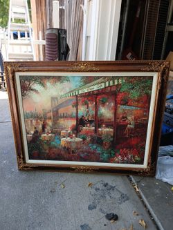 The River Cafe Framed Wall Art