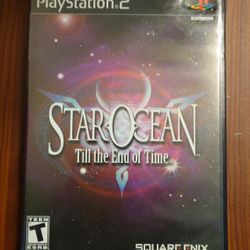 Star Ocean Till The End Of Time PS2 Complete