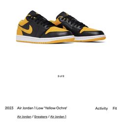 Jordan 1 Ochre