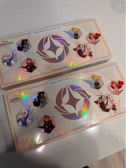 Disney Lorcana Curator's Collection: Heroines Edition SEALED 2 boxes