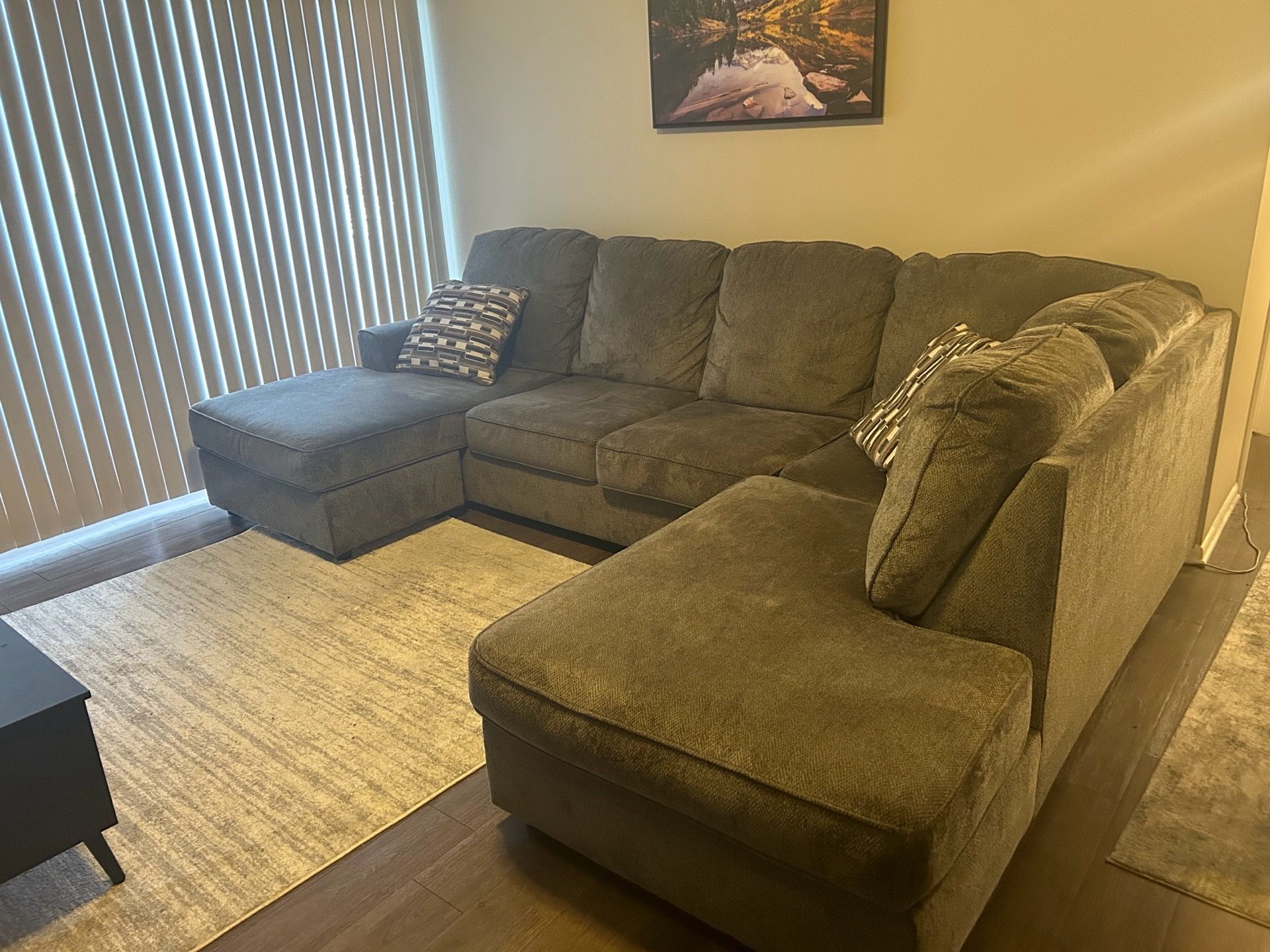 Gray Sectional Sofa