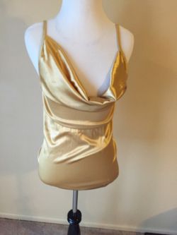 Gold dress