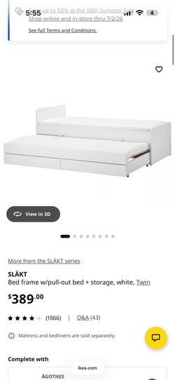 used bed