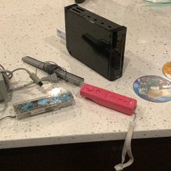 Nintendo Wii Mario Galaxy 2 Sonic And the Secret Rings And Birthday Party Bash Bundle. 2 Wii Remotes 