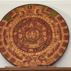 Aztec Wood Decoration