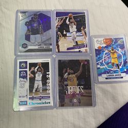Lot Of LeBron James Insert Cards