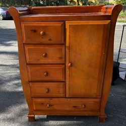 Baby Drawer With Wardrobe Closet 