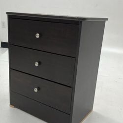 Three Drawers Nightstand 