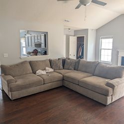 Must go fast! Large sectional sofa