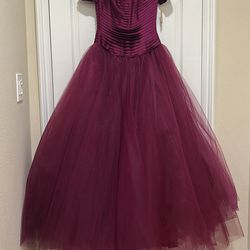 $2300+ Helen Morley Bergdorf Goodman Silk Satin Formal Gown Prom Dress Size 6