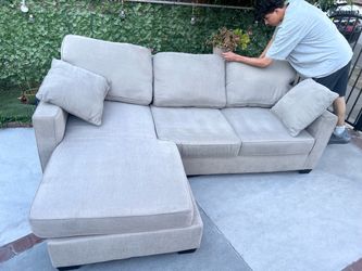 Gray sofa