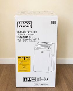 BLACK+DECKER 12,000 BTU Portable Air Conditioner