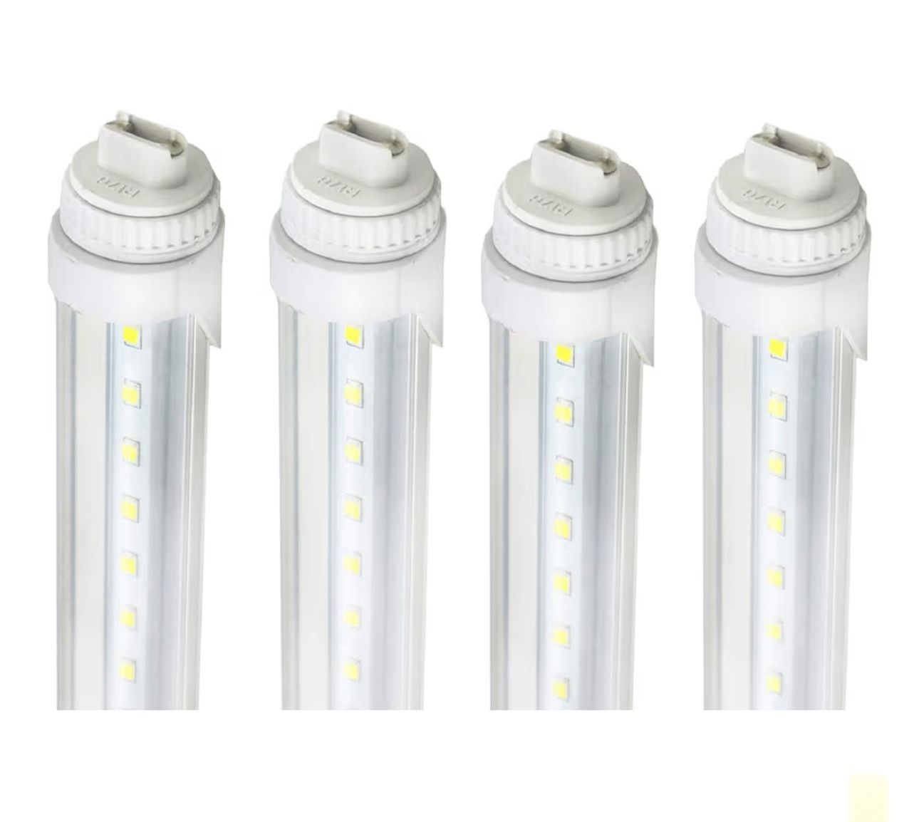 WYZM (4PCS) F72T12/cw/ho LED Replacement 6ft,R17D 6 Feet 30Watt Fluorescent Replacement for F72T12/CW/HO (4-Pack White)