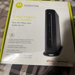 Modem + Router 