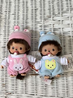 Monchhichi bebechhichi boy and girl