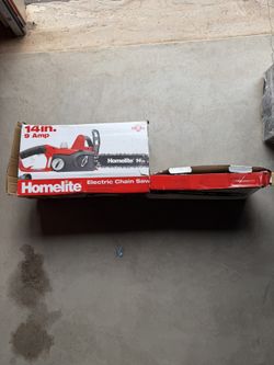 Homelite 14in 9 Amp Electric Chain Saw