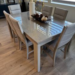 Dining Table And Chairs Set For 6
