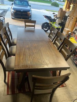 Rectangular Farm House Table - ad is for table alone