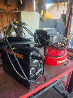 Compressor and welder read description