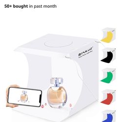 Portable Photo Studio 20cm 2 LEDs Included 