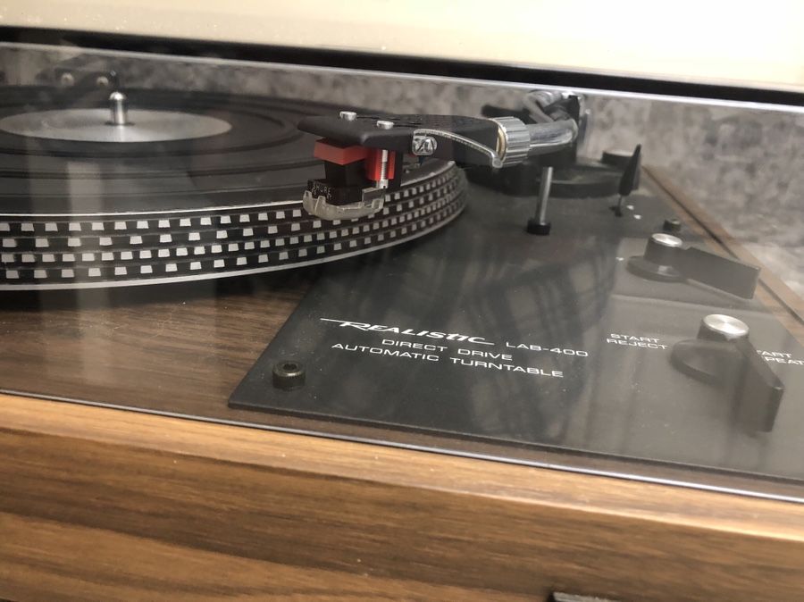 Realistic Lab-400 Direct Drive Turntable - Record Player