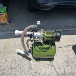 Drummond Stainless Steal 1hp Shallow Well Pump And Tank