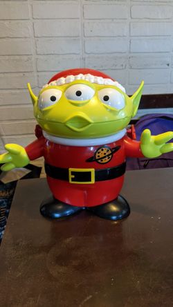 Annual Pass Disneyland Christmas Alien Popcorn Bucket