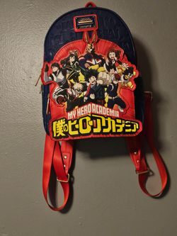 My hero academia loungefly mini backpack.