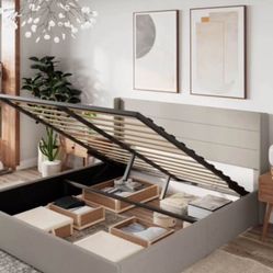 King Size Bed With Storage 