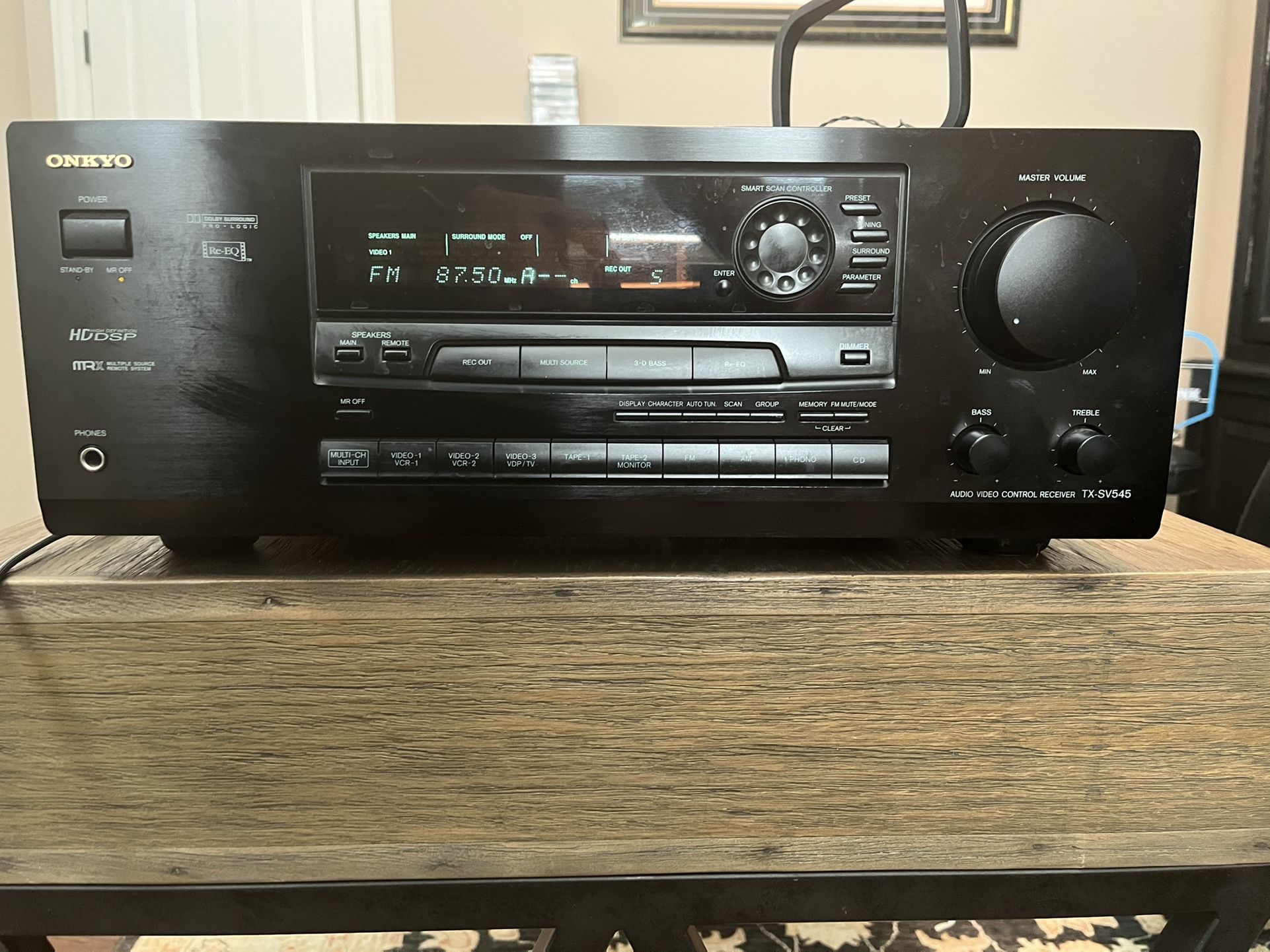 ONKYO AUDIO /VIDEO RECEIVER (TX-SV545)