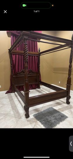 Bedroom With Mattress And Bed frame 