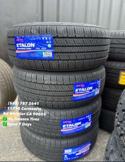 235/65R16 Zeta Set of Tires Installed and Balanced Set de Llantas Nuevas Instaladas y Balanceadas