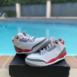 Jordan 3 Fire Red SIZE 9, 10